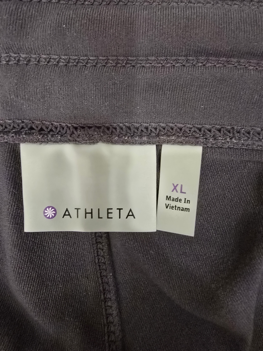 Athleta Metro Slouch Reflex Jogger Pants - Heather Charcoal, Charcoal & Blue, XL - Picture 12 of 15